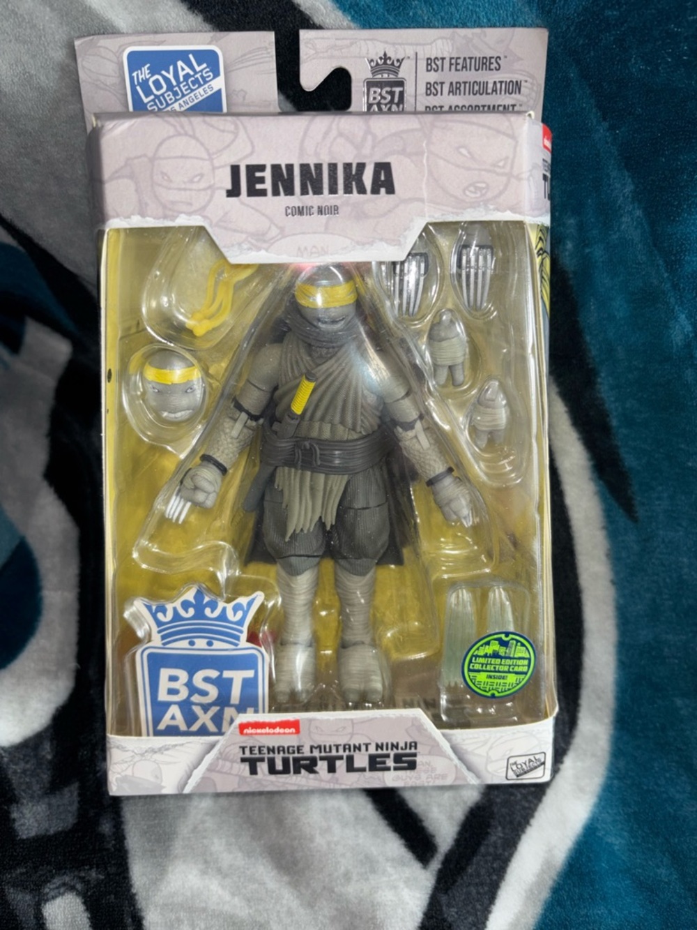Jennika Action Figure - Teenage Mutant Ninja Turtles - Gray & Yellow